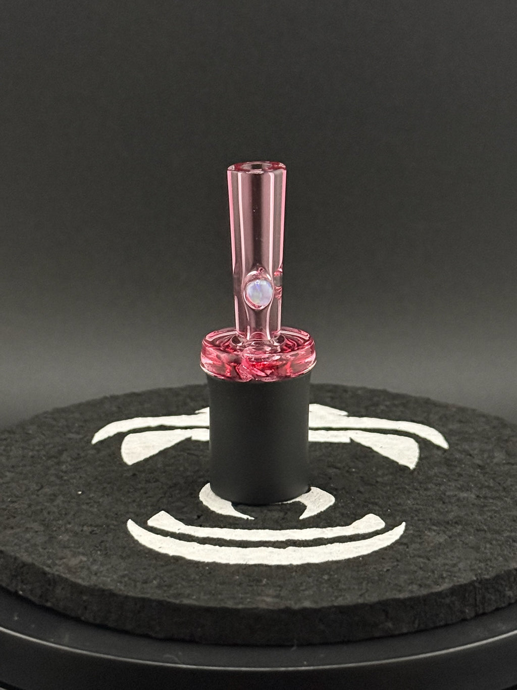 Straight Shooter Puffco Pivot Top in Gold Ruby and Sunstone Blend