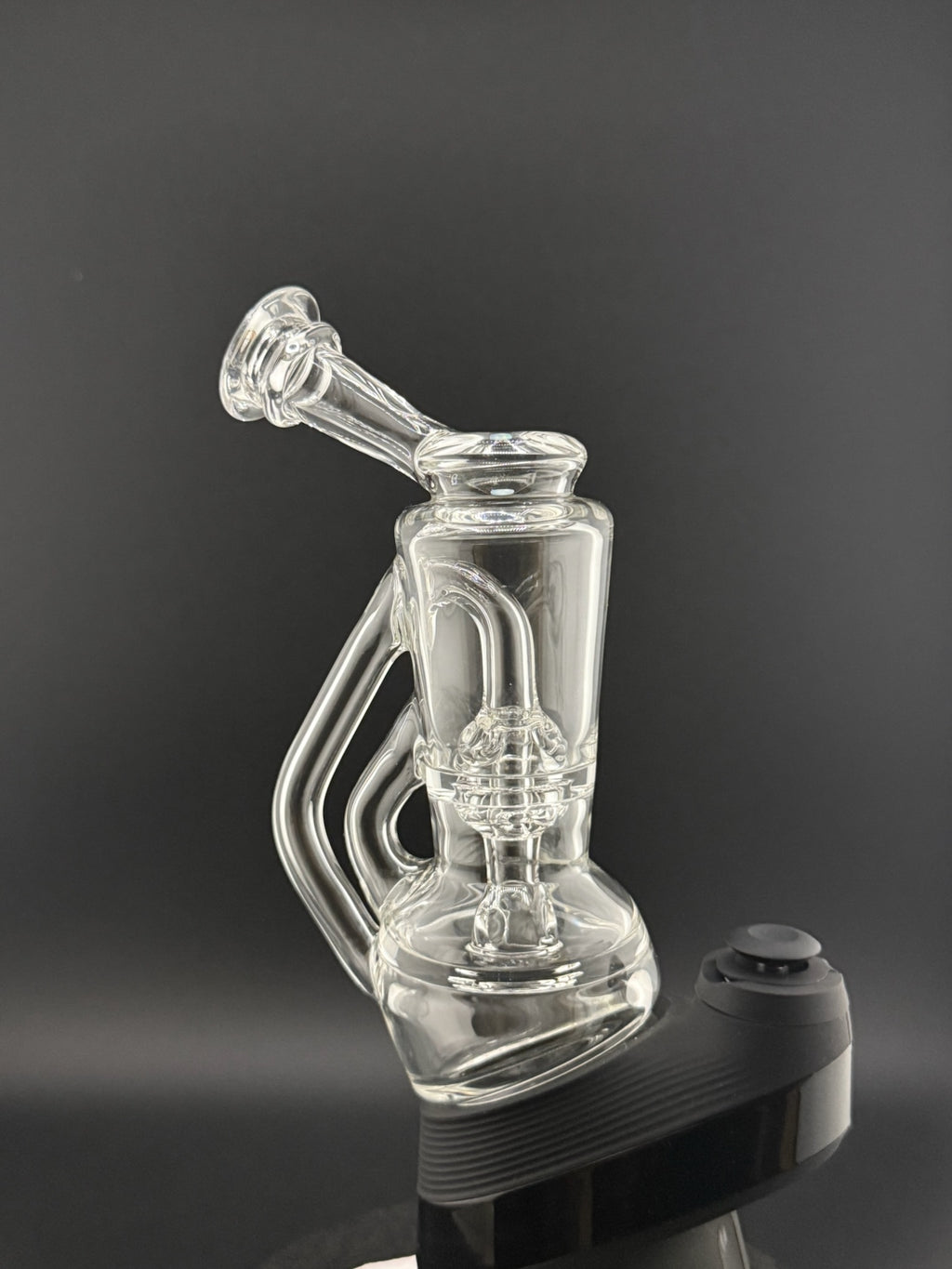 Saturn Blooper Water Top for Puffco Peak in Clear