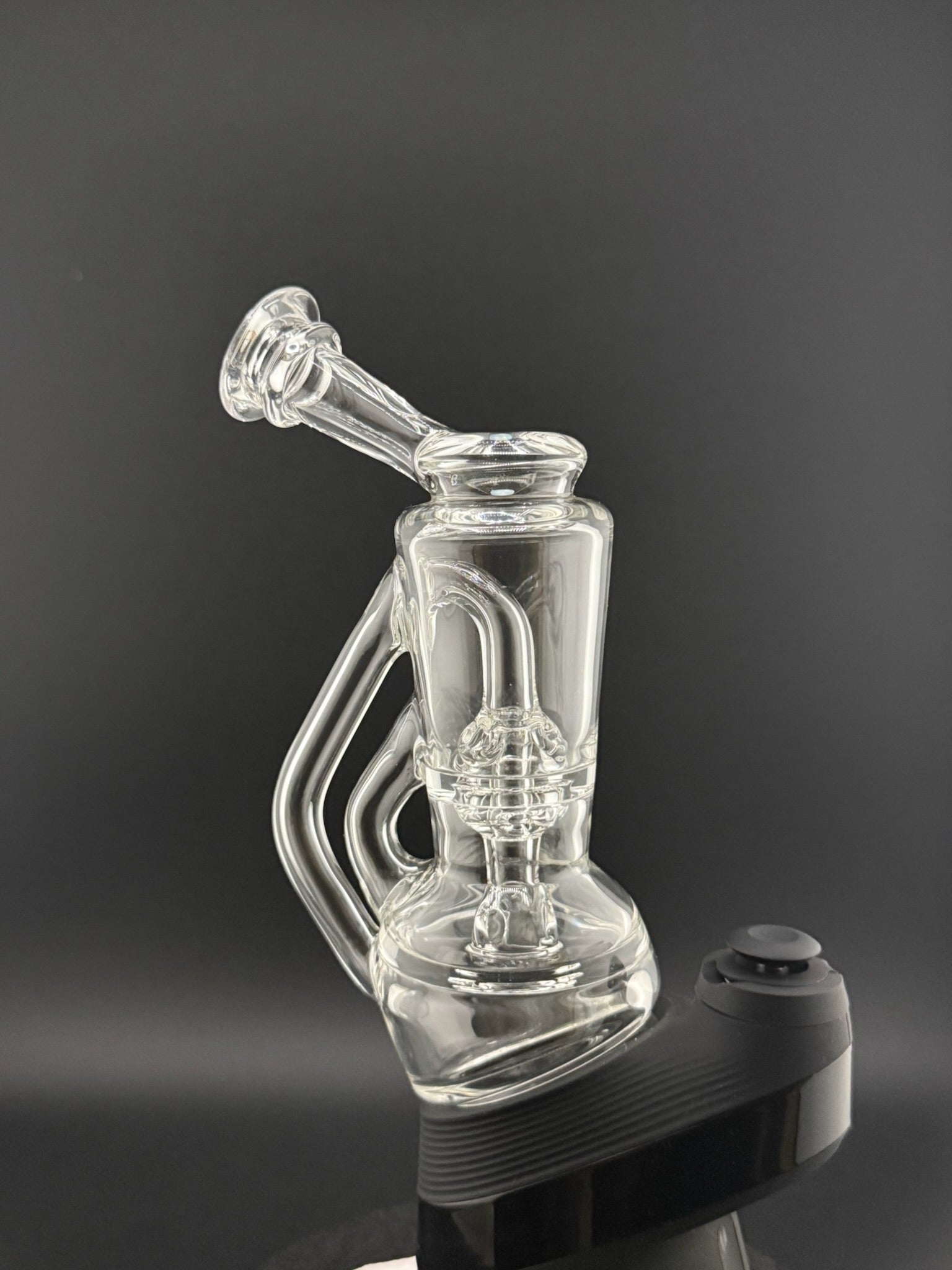 Saturn Blooper Water Top for Puffco Peak in Clear