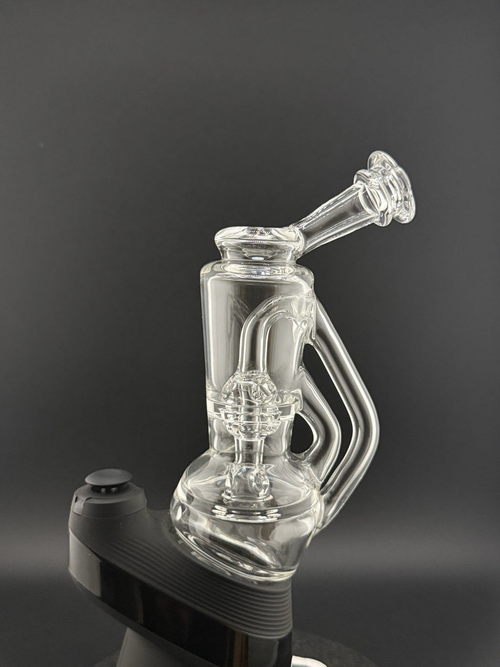Saturn Blooper Water Top for Puffco Peak in Clear