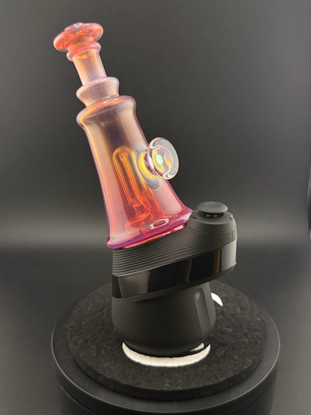 OG Water Top for Puffco Peak in Purple Rainbow