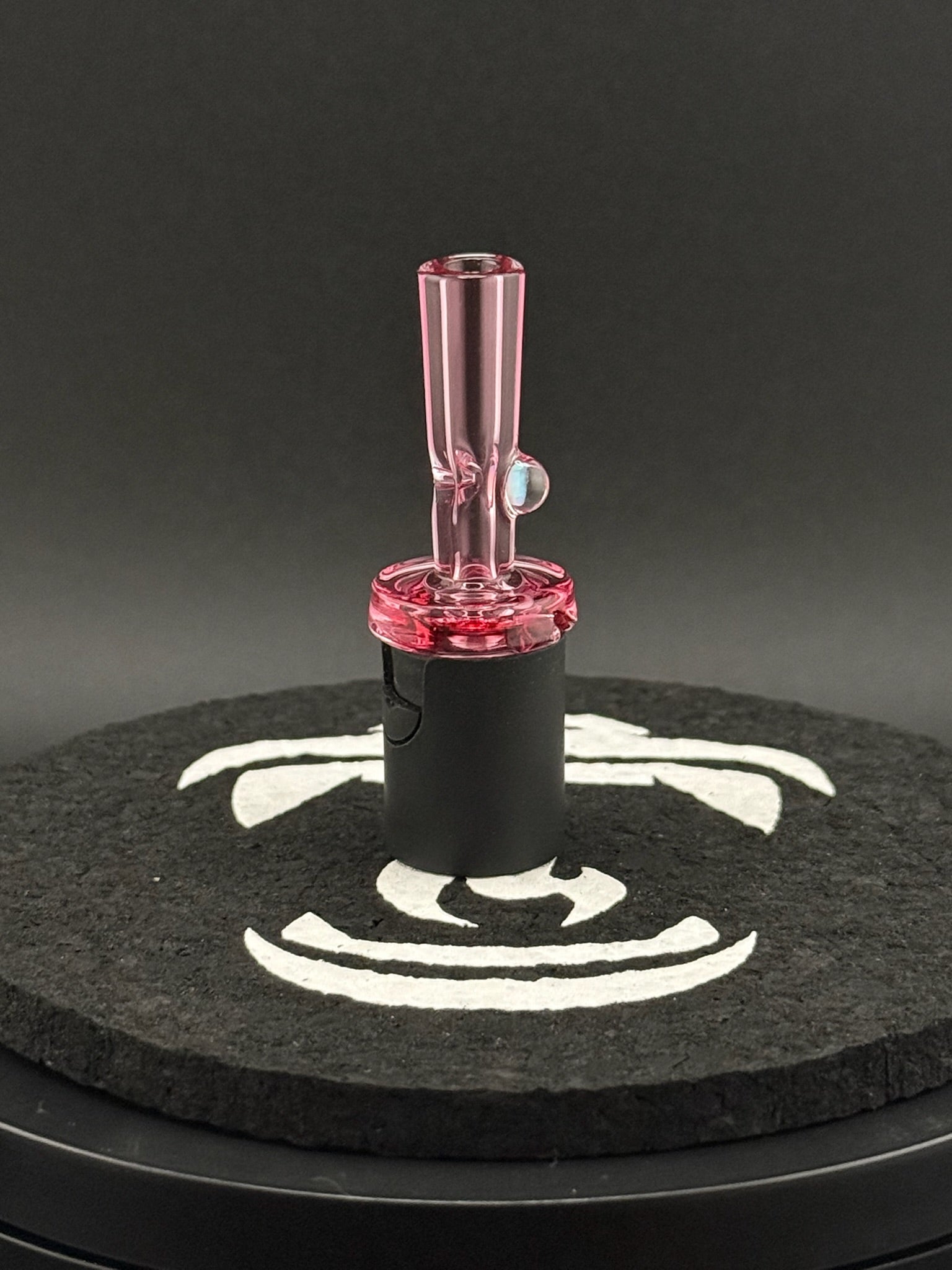 Straight Shooter Puffco Pivot Top in Gold Ruby and Sunstone Blend