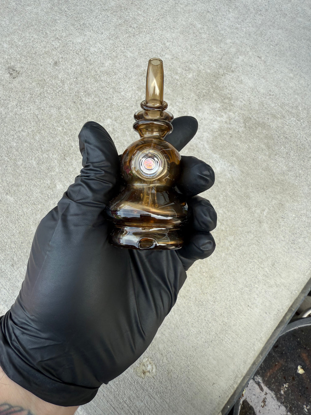 Connoisseur Taster Water Top for Puffco in Electrum