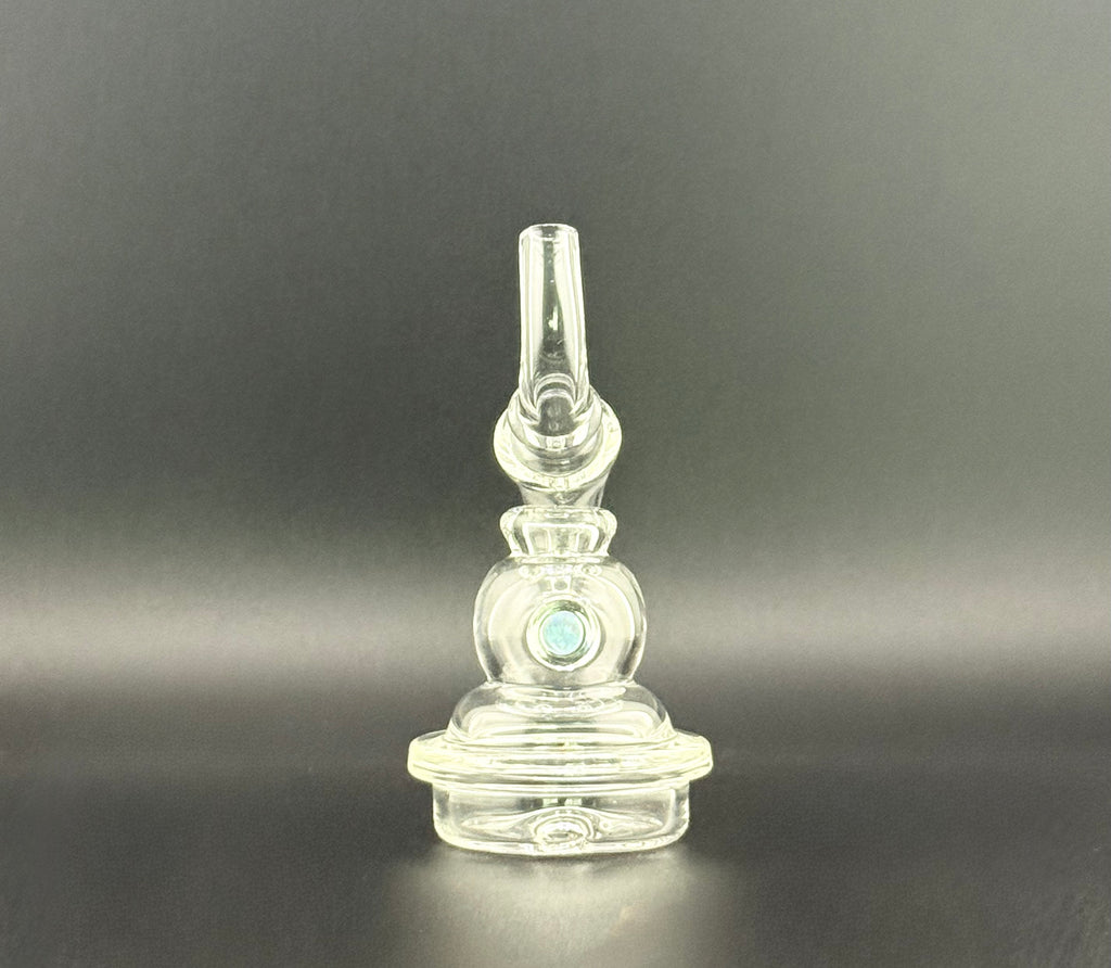 Connoisseur Dry Top for Puffco Peak in Clear